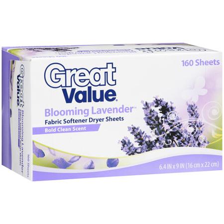 Great Value Dryer Sheets, Laundry Fresh - 160 count